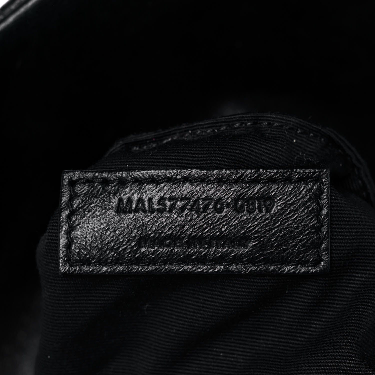 Saint Laurent Lambskin Quilted Small Loulou Puffer Monogram Chain Satchel Black 7 of 11