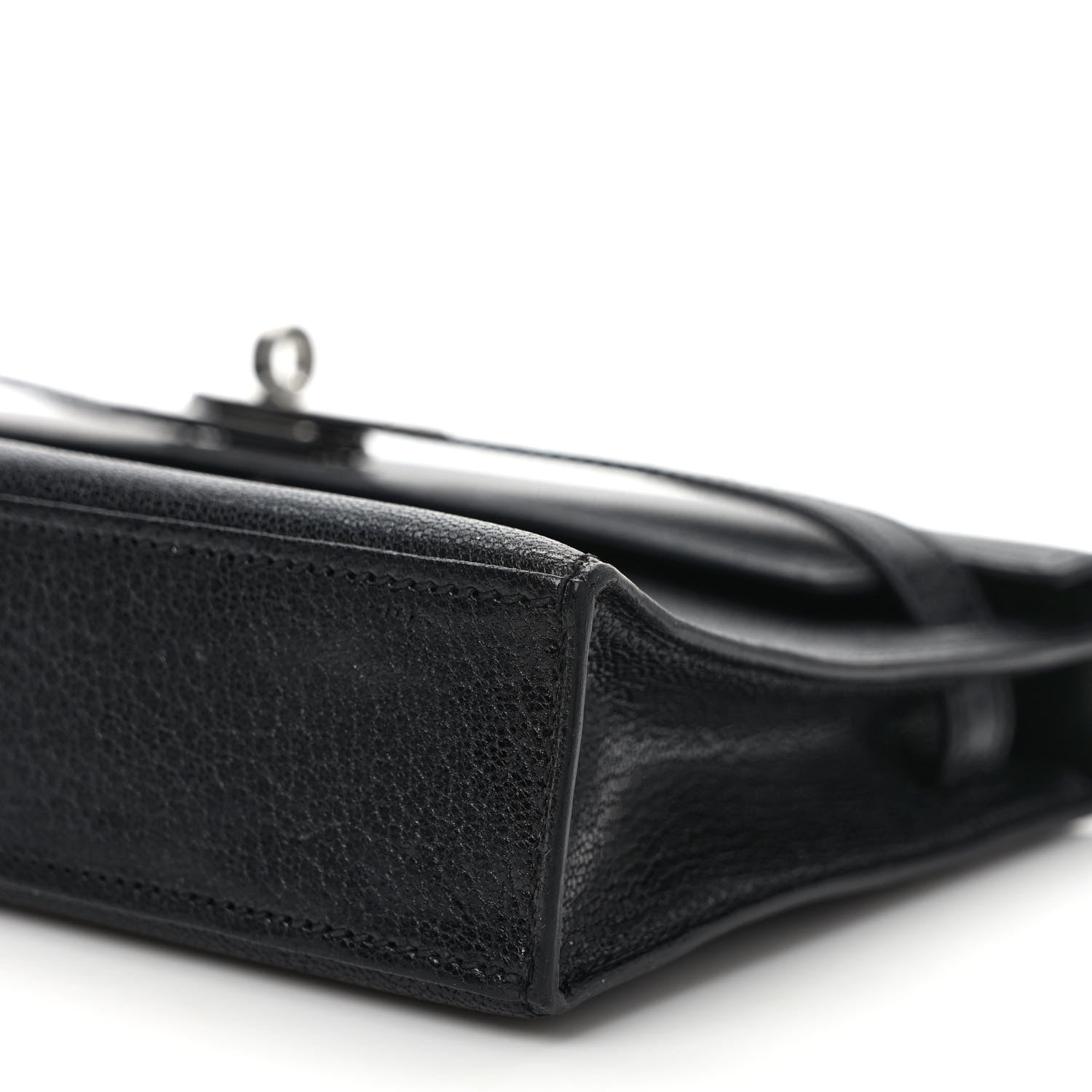 Hermes Chevre Chamkila Kelly Elan Black 8 of 9