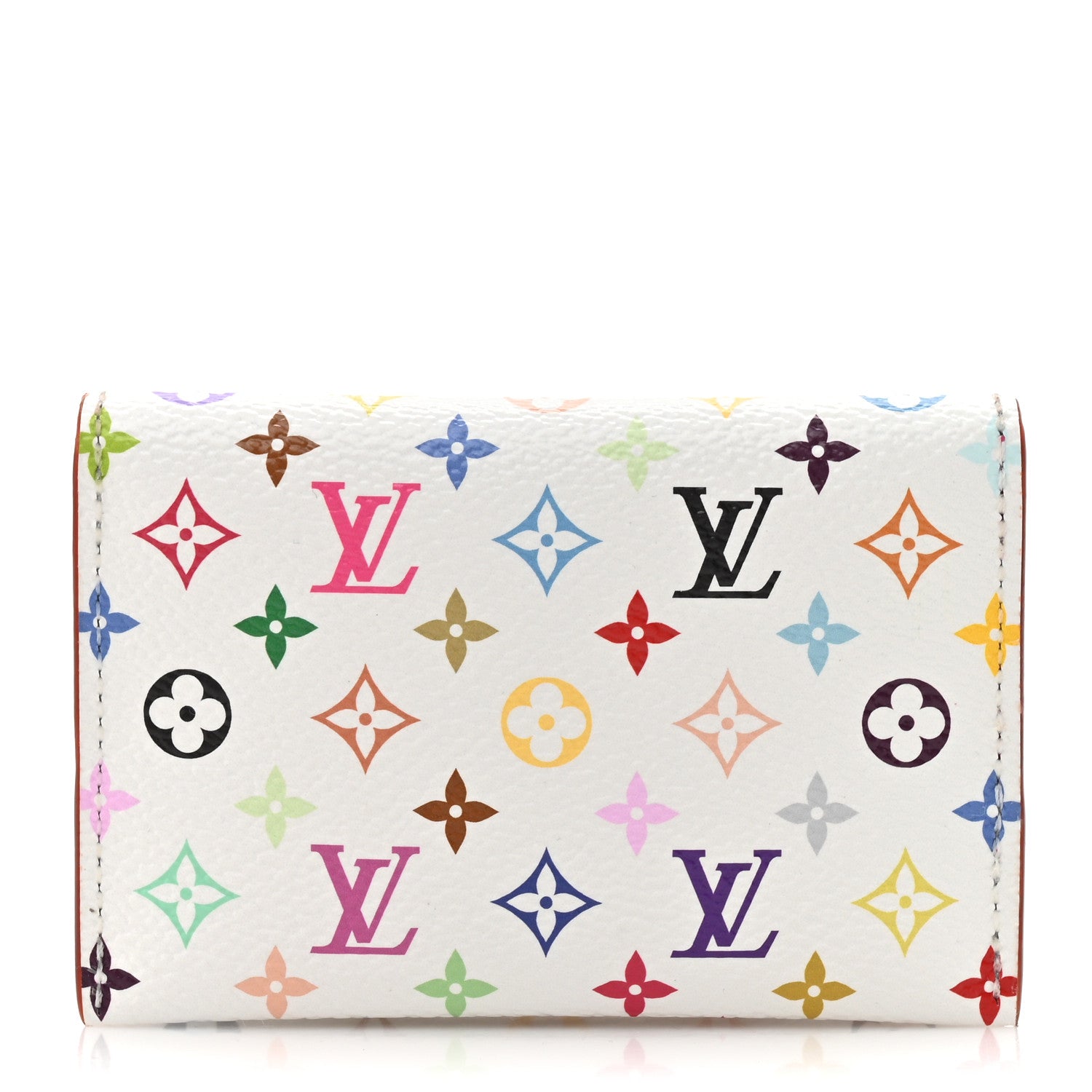 Louis Vuitton LV X TM Monogram Multicolor Slim Card Holder White 1 of 8