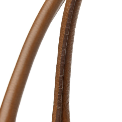 Burberry Pebbled Calfskin Small Ashbury Satchel Brown 12 of 13