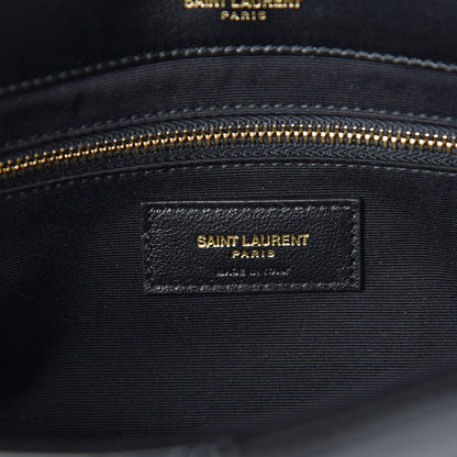 Saint Laurent Patent Patchwork Monogram Medium Jamie Black 6 of 10