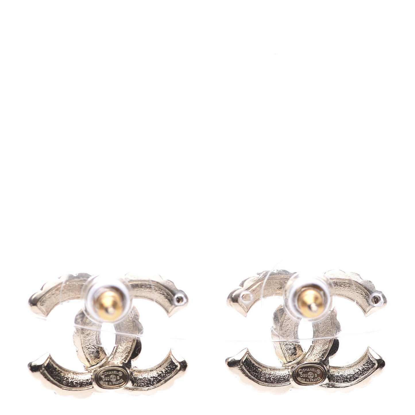 Pearl Queen of France CC Earrings Gold