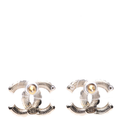 Chanel Pearl Queen of France CC Earrings Gold 4 of 5