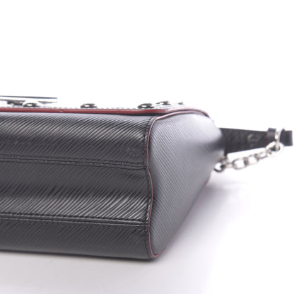 Louis Vuitton Epi Studded Twist Shoulder Bag MM Black 8 of 11