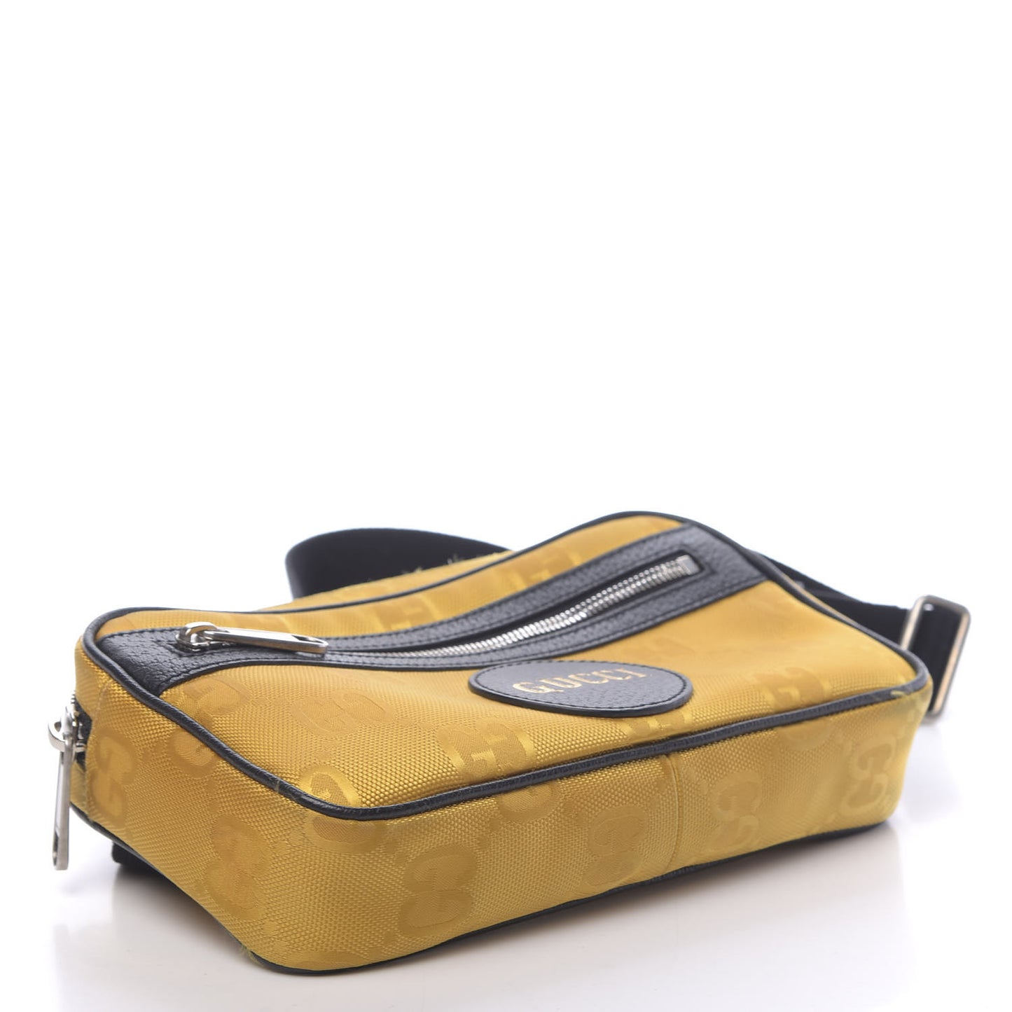 Econyl Nylon Monogram Off The Grid Belt Bag Crop Black