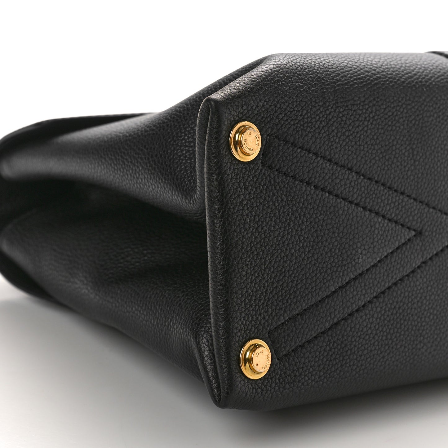 Grained Smooth Calfskin Rose Des Vents PM Black