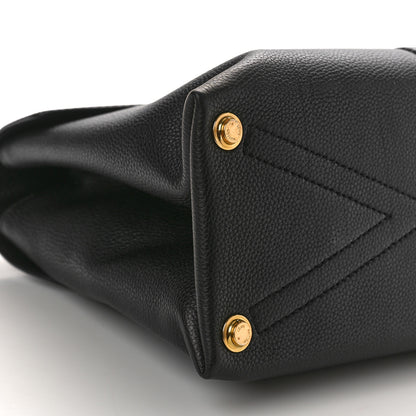 Louis Vuitton Grained Smooth Calfskin Rose Des Vents PM Black 10 of 12