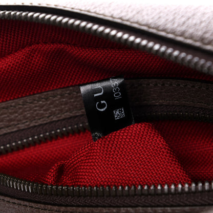Gucci Cotton Wool Textured Calfskin Houndstooth Woven Square Messenger Bag Red Green Ivory Multicolor New Acero 8 of 13