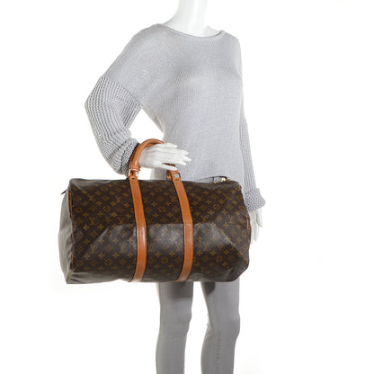 Louis Vuitton Monogram Keepall 50 2 of 8