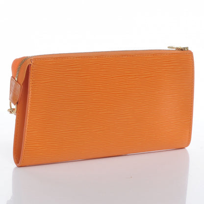 Louis Vuitton Epi Pochette Accessories 24 Mandarin 3 of 7