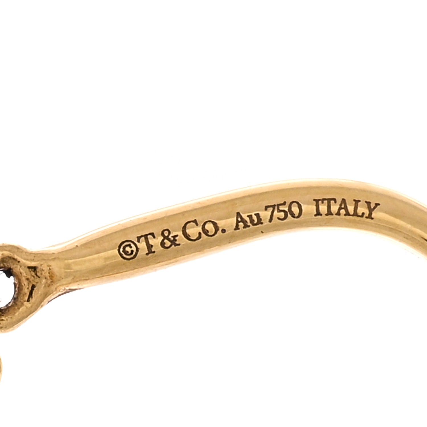 Tiffany 18K Yellow Gold 10mm HardWear Ball Hook Drop Earrings 4 of 5