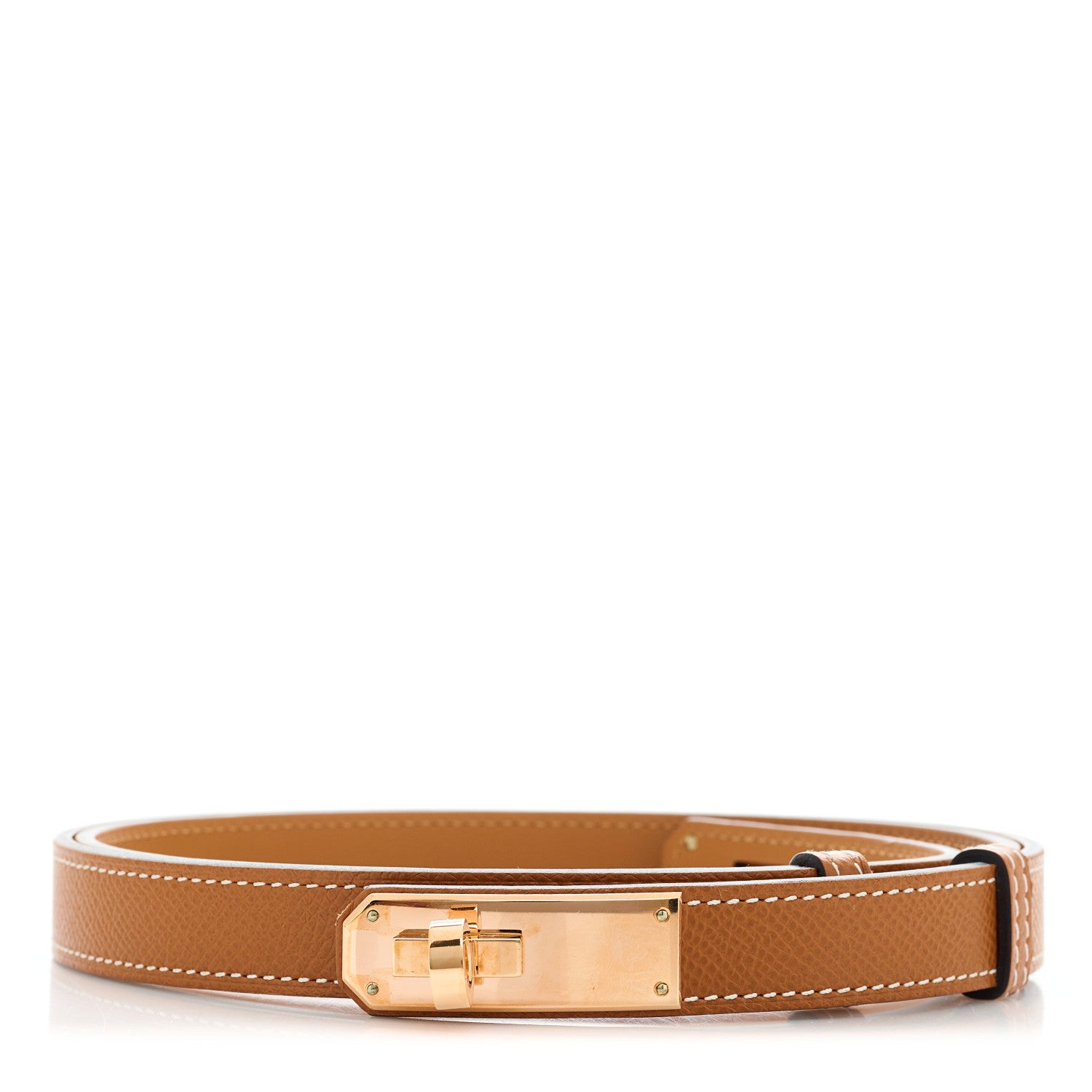 Hermes Epsom Kelly Belt Gold 1 of 4