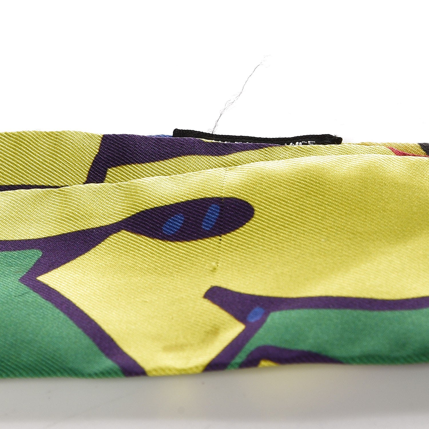 Hermes Silk Graff Twilly Multi 7 of 7