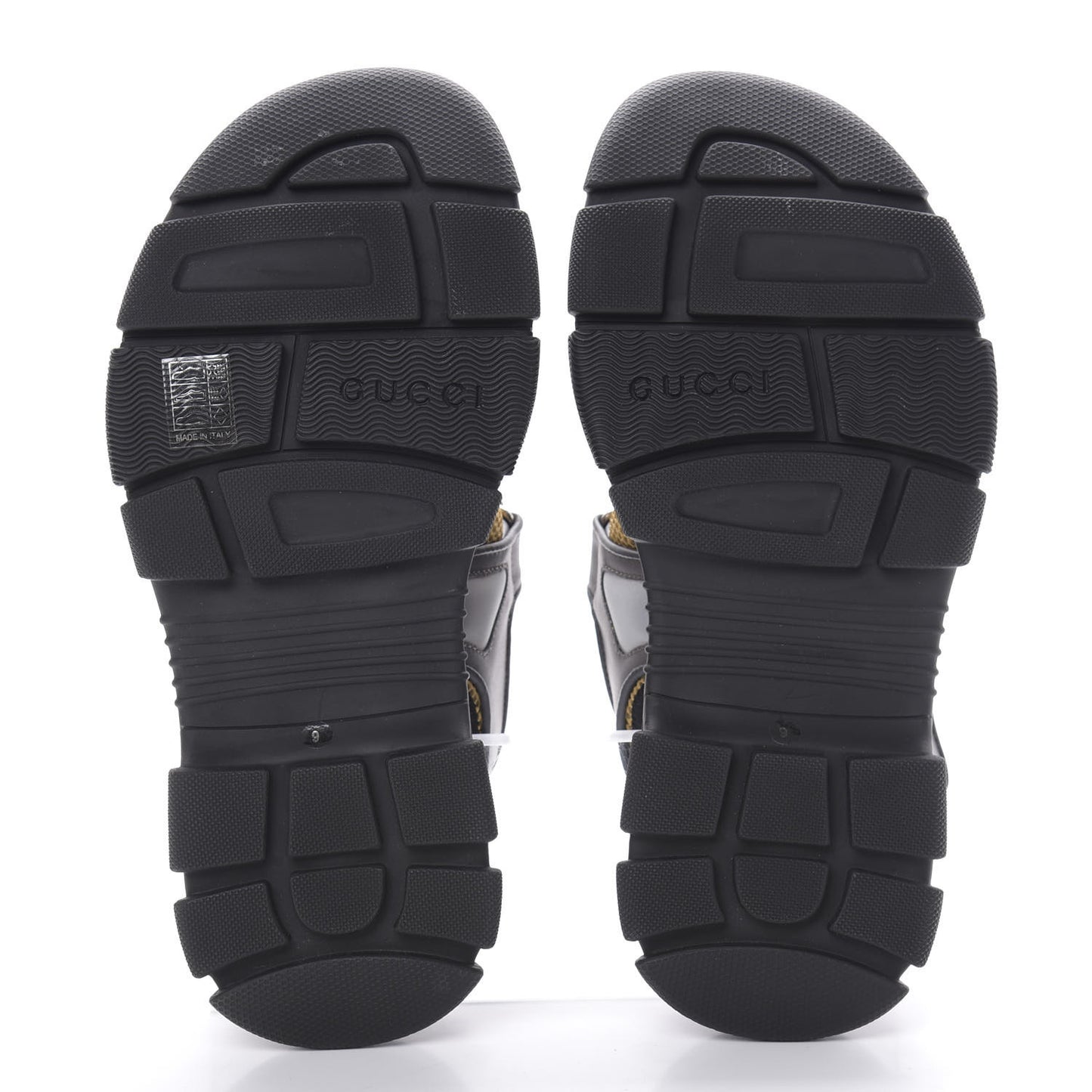 X SEGA Nappa Mesh Mens Aguru Sandals 9 Loess Black