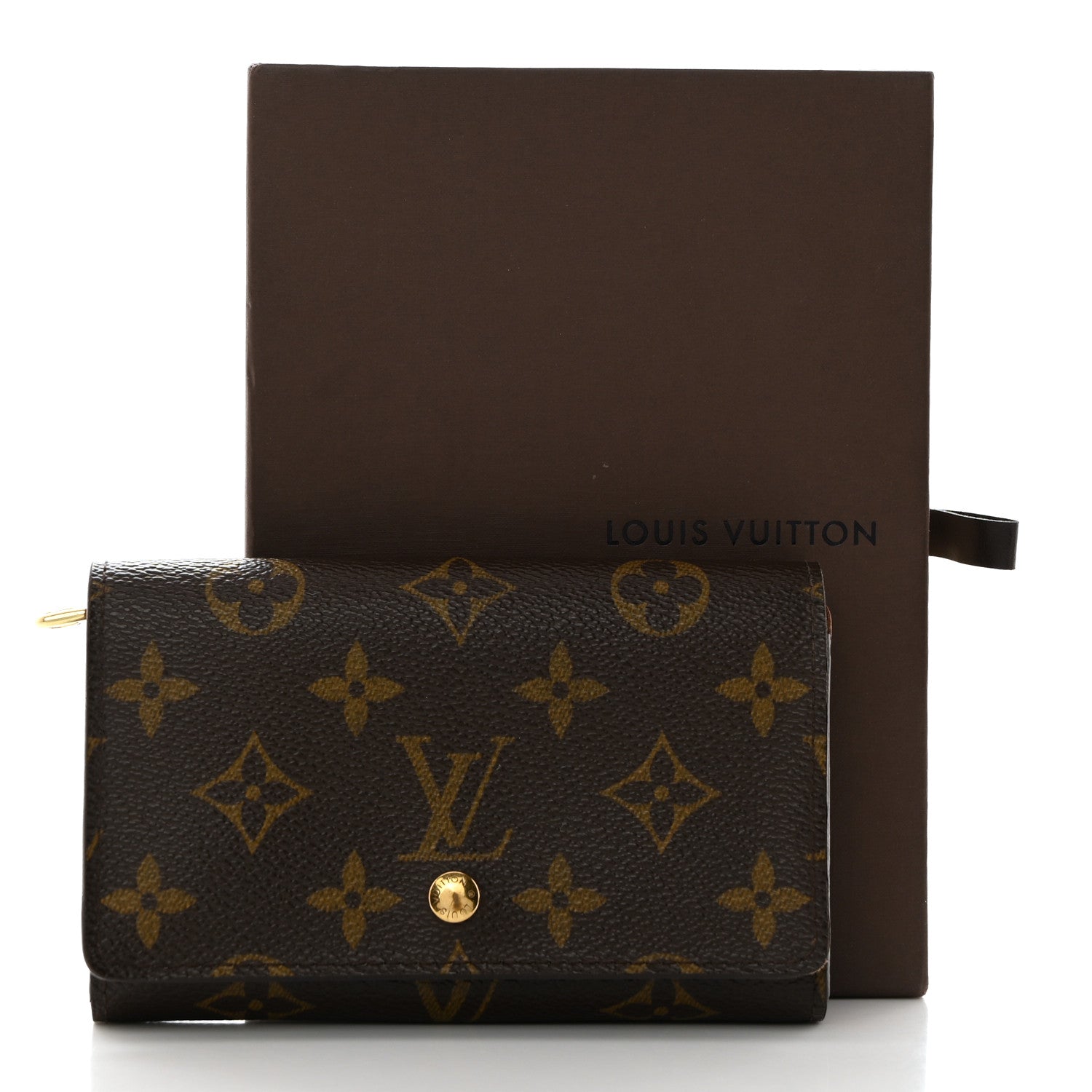 Louis Vuitton Monogram Porte-Monnaie Tresor Wallet 9 of 9