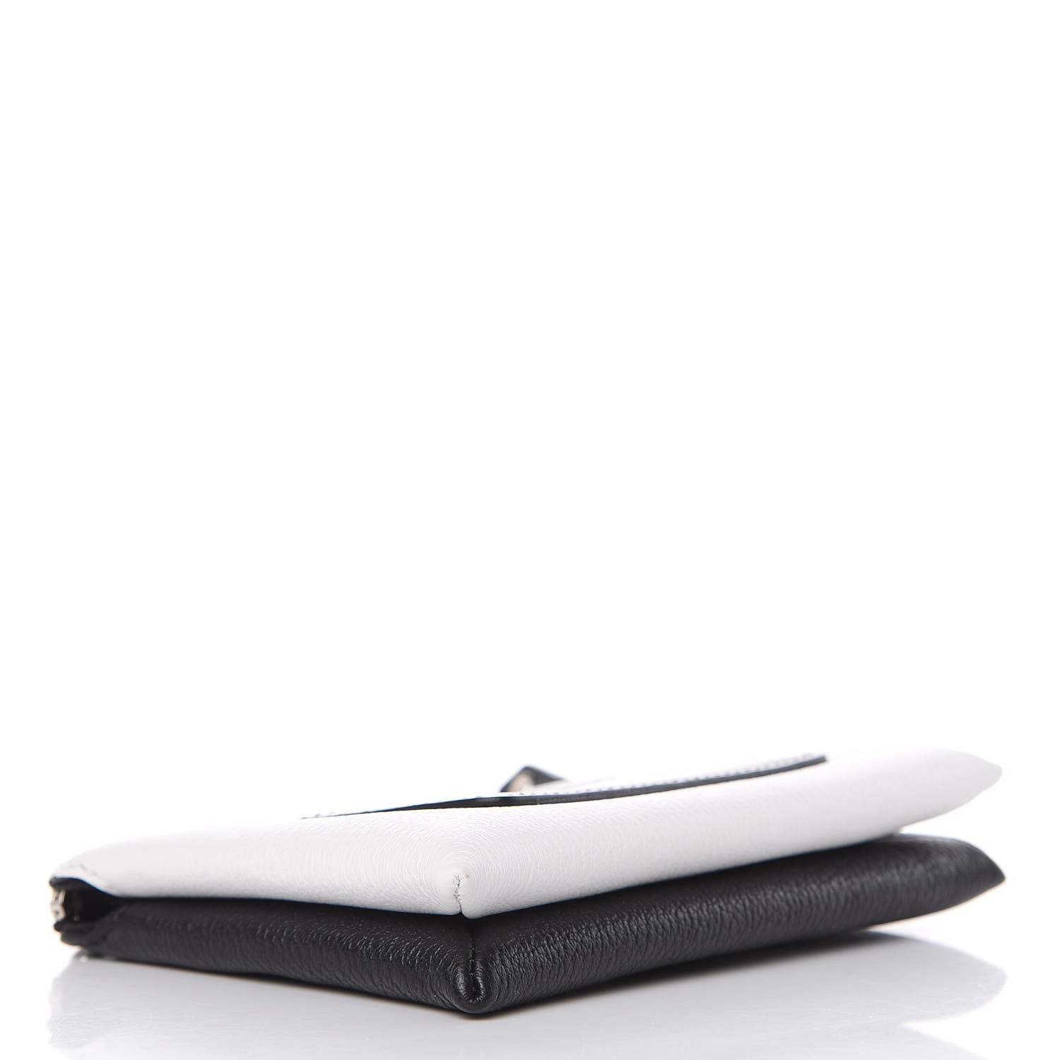 Givenchy Calfskin Duetto Pouch Black White 4 of 11