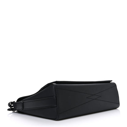Louis Vuitton Calfskin Aerogram Messenger Black 4 of 9