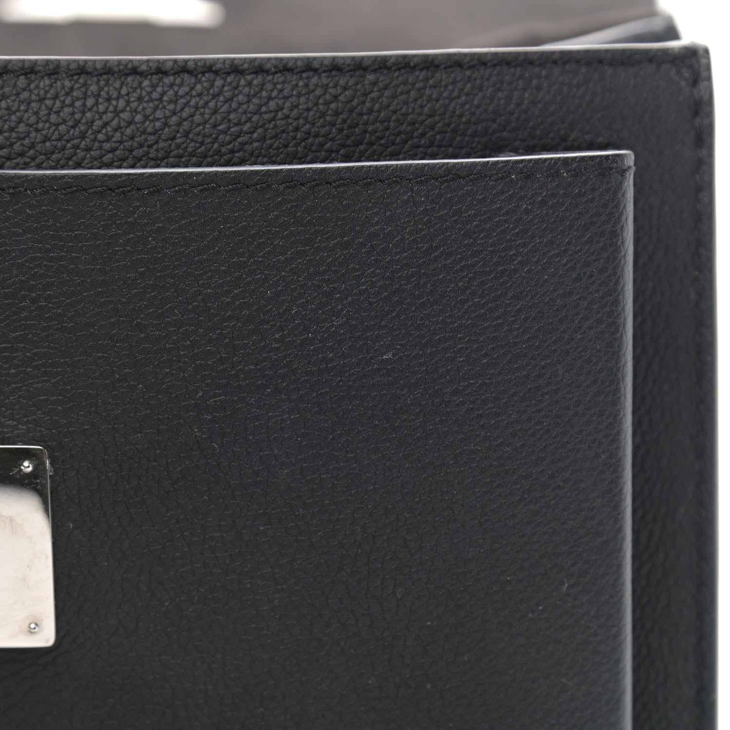 Louis Vuitton Soft Calfskin Mylockme Chain Bag BB Black 13 of 14