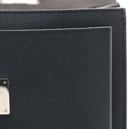 Louis Vuitton Soft Calfskin Mylockme Chain Bag BB Black 13 of 14