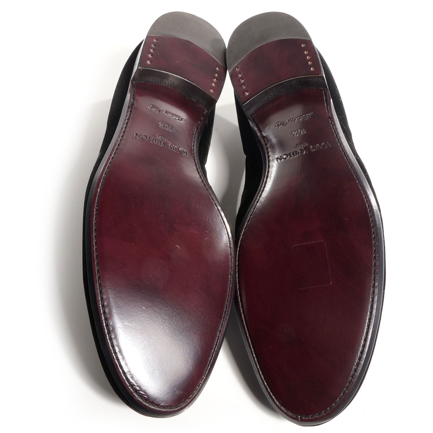 Louis Vuitton Velvet Parade Mens Loafer 10.5 Black 4 of 8