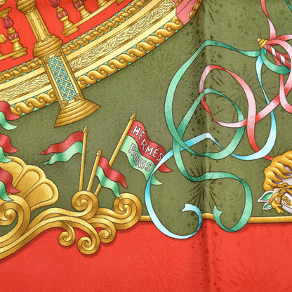 Hermes Silk Luna Park Scarf 90 3 of 4