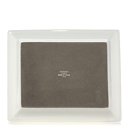 Hermes Porcelain Mosaique Au 24 Platine Change Tray 3 of 7