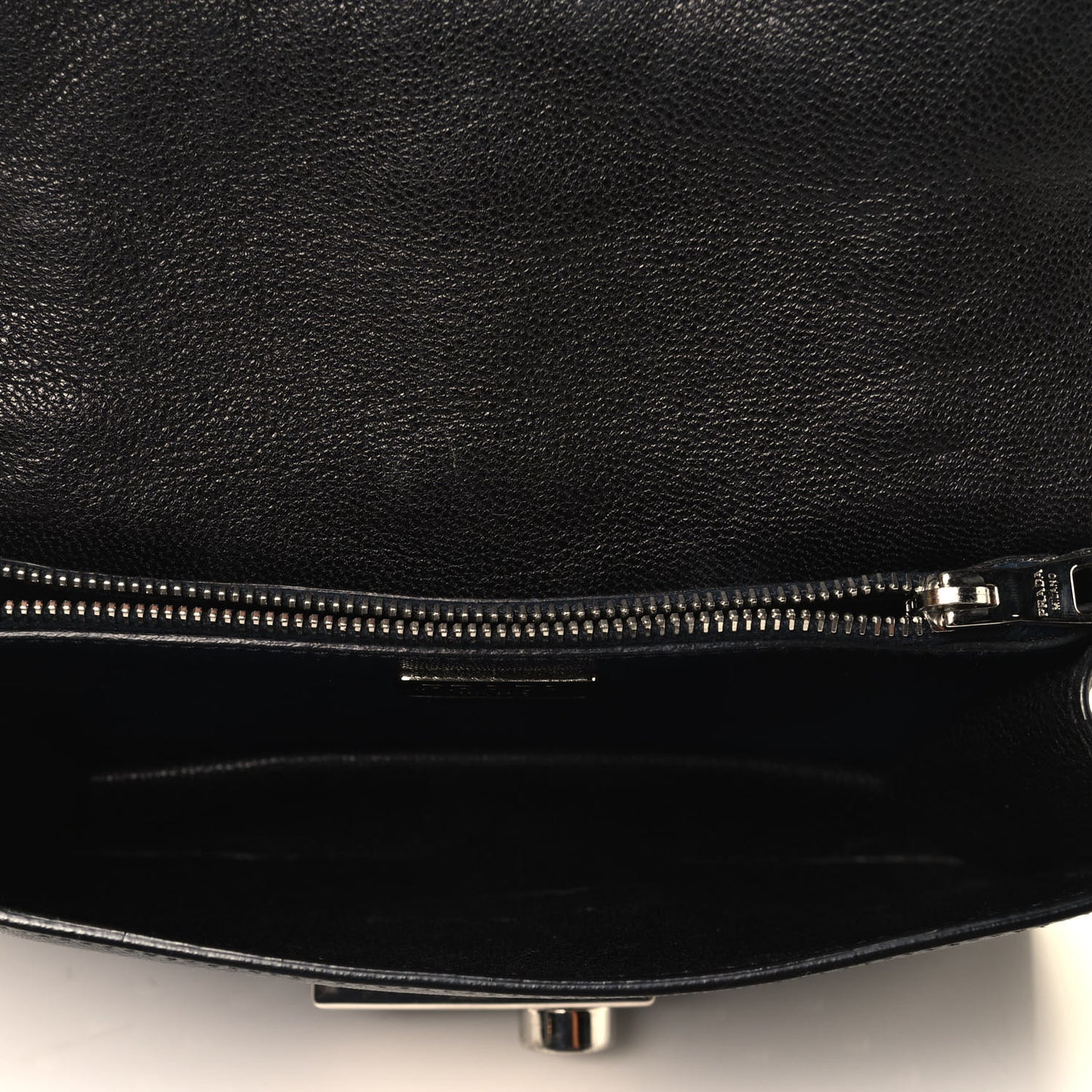 Saffiano Studded Sound Bag Black Blue
