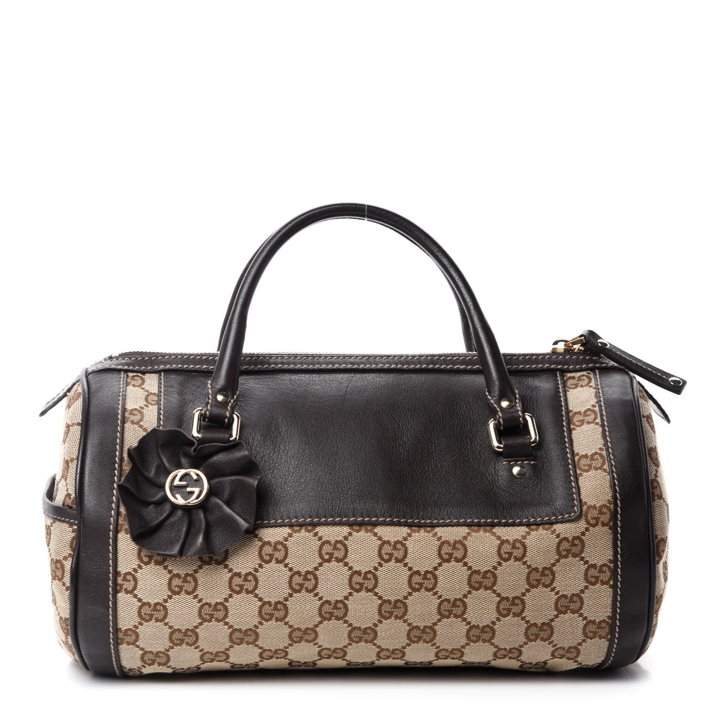 Monogram Trophy Satchel Ebony