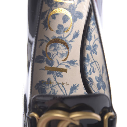 Gucci Vernice GG Victoire 55mm Loafer Pumps 36.5 Black 6 of 9