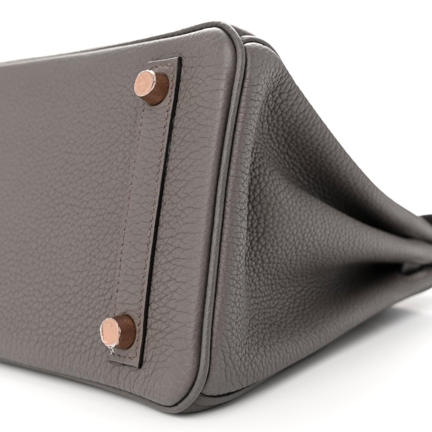 Hermes Togo Birkin 25 Etain 9 of 9
