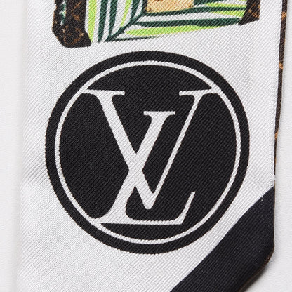 Louis Vuitton Silk Monogram Tribute To Petite Malle BB Bandeau Black 4 of 4