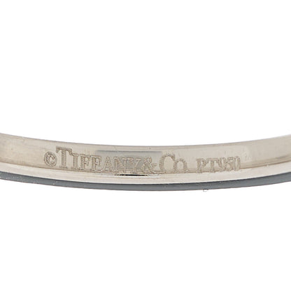 Tiffany Platinum Diamond Full Circle Lucida Wedding Band Ring 48 4.5 4 of 4