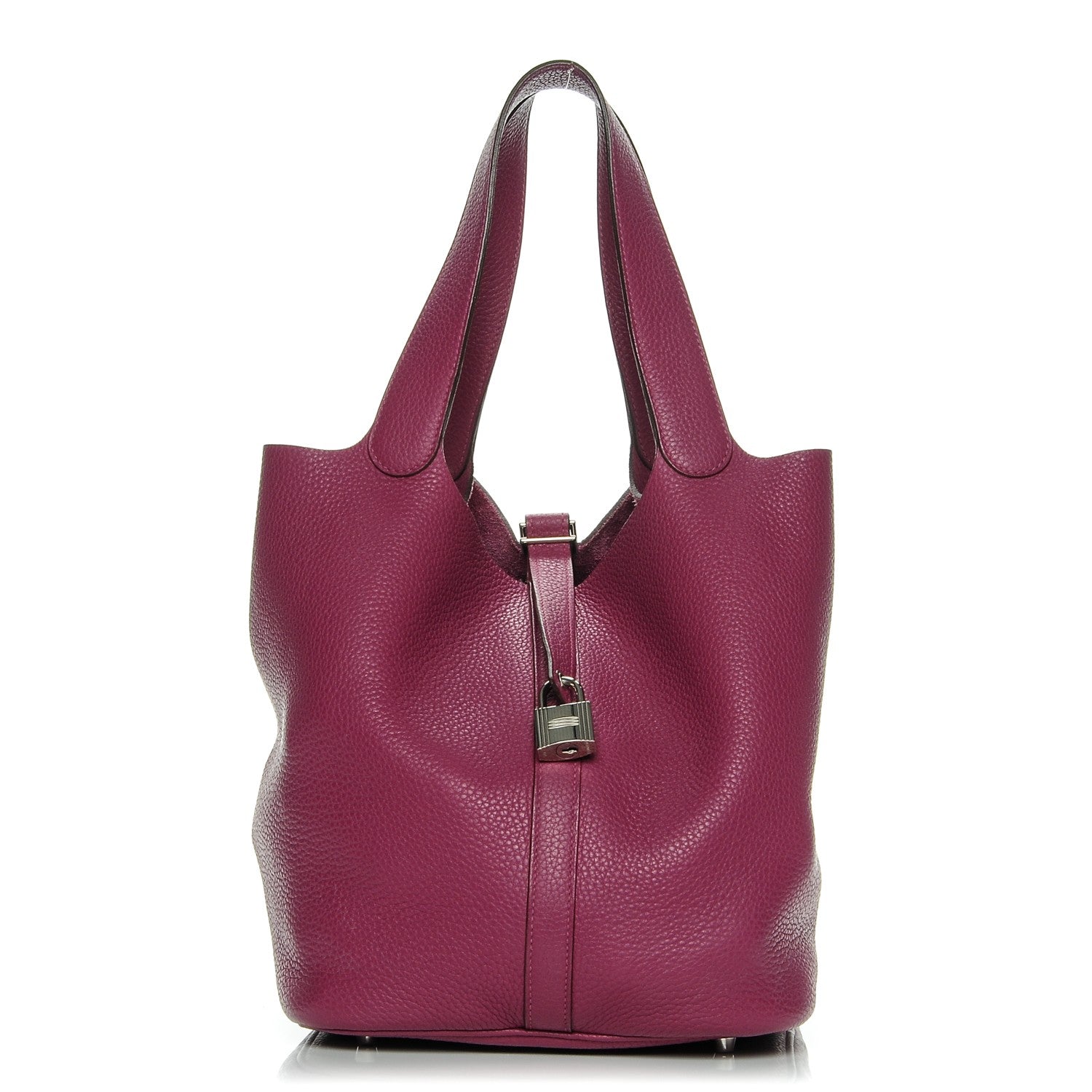 Hermes Taurillon Clemence Picotin Lock 26 GM Tosca 1 of 8