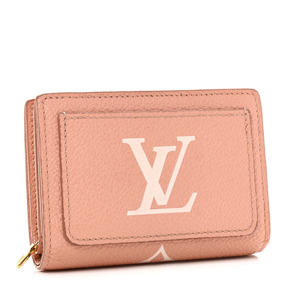 Louis Vuitton Empreinte Monogram Giant Clea Wallet Rose Trianon Creme 3 of 9