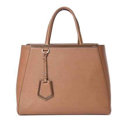 Fendi Vitello Elite Regular 2Jours Tote Orzo 1 of 21
