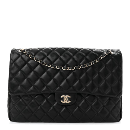 Chanel Caviar Quilted XXL Travel Flap Bag Black 1 of 10