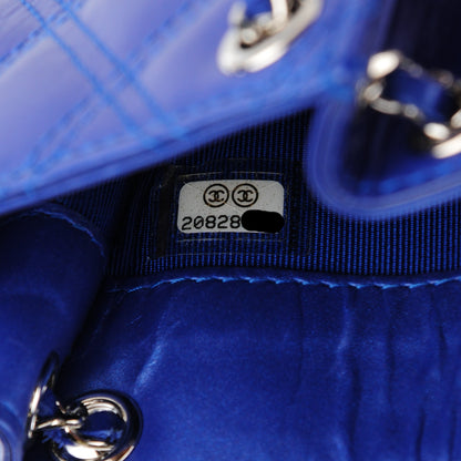Chanel Calfskin Quilted Crossbody CC Phone Holder Blue 6 of 6