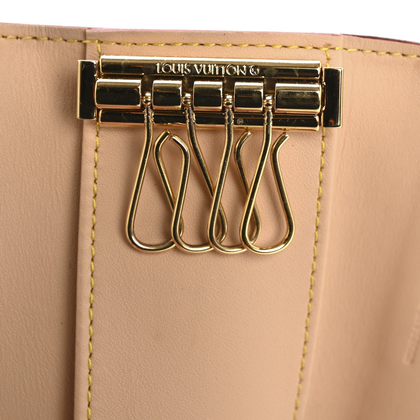 Monogram Multicolor Multicles 4 Key Holder Black Grenade