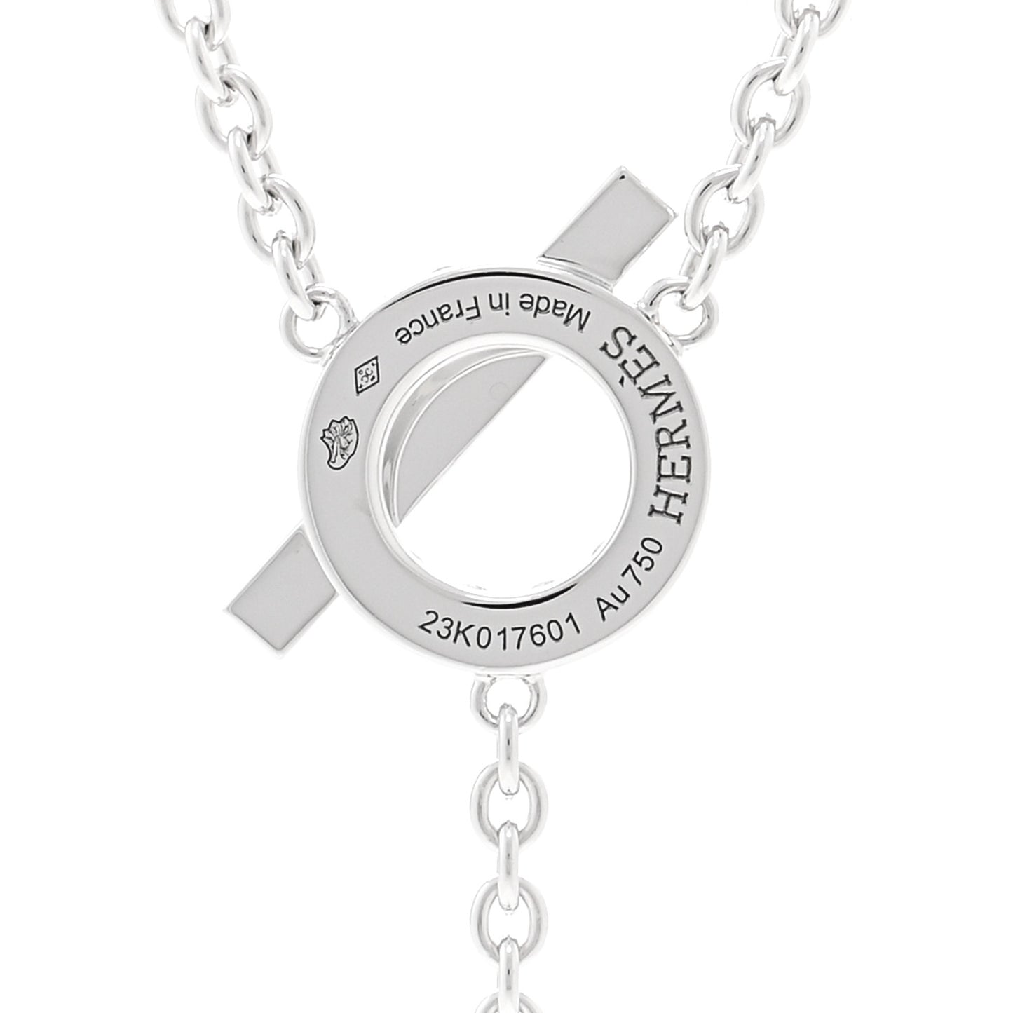 18K White Gold Diamond Finesse Lariat Necklace