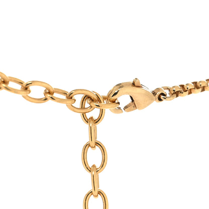 Louis Vuitton Metal Crystal Louise By Night Necklace 4 of 5