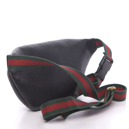 Gucci Grained Calfskin Small Logo Belt Bag Black 3 of 11