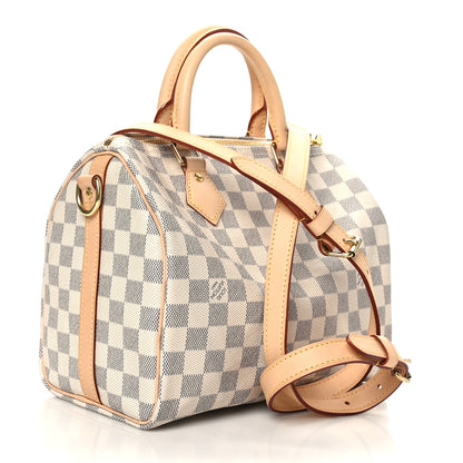 Louis Vuitton Damier Azur Speedy Bandouliere 25 3 of 10