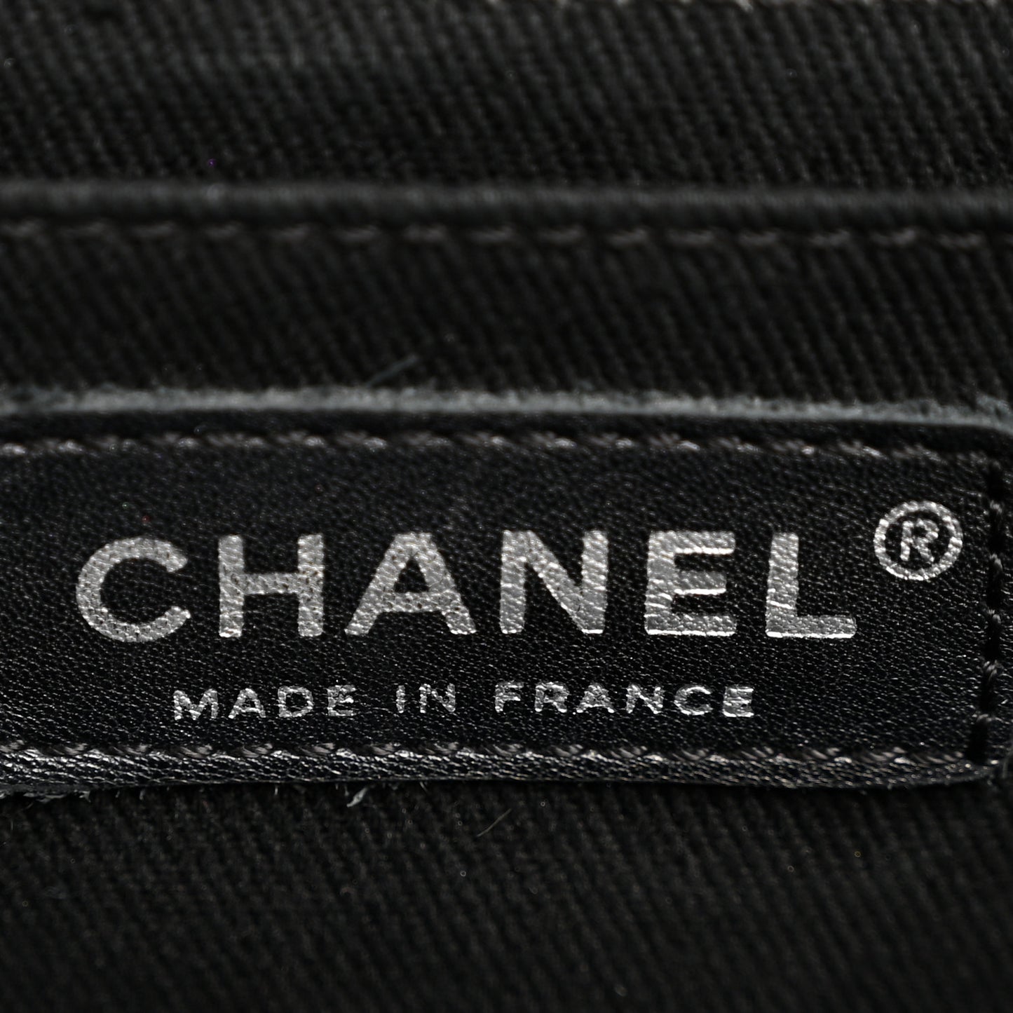 Lambskin Quilted Jumbo Icons Secret Label Flap Black