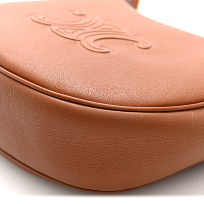 Celine Supple Calfskin Small Triomphe Heloise Shoulder Bag Tan 10 of 10