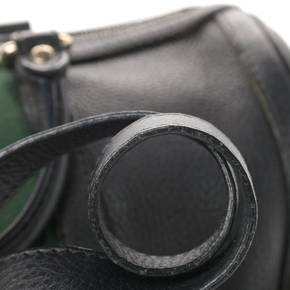 Gucci Calfskin Vintage Web Medium Boston Black 18 of 23