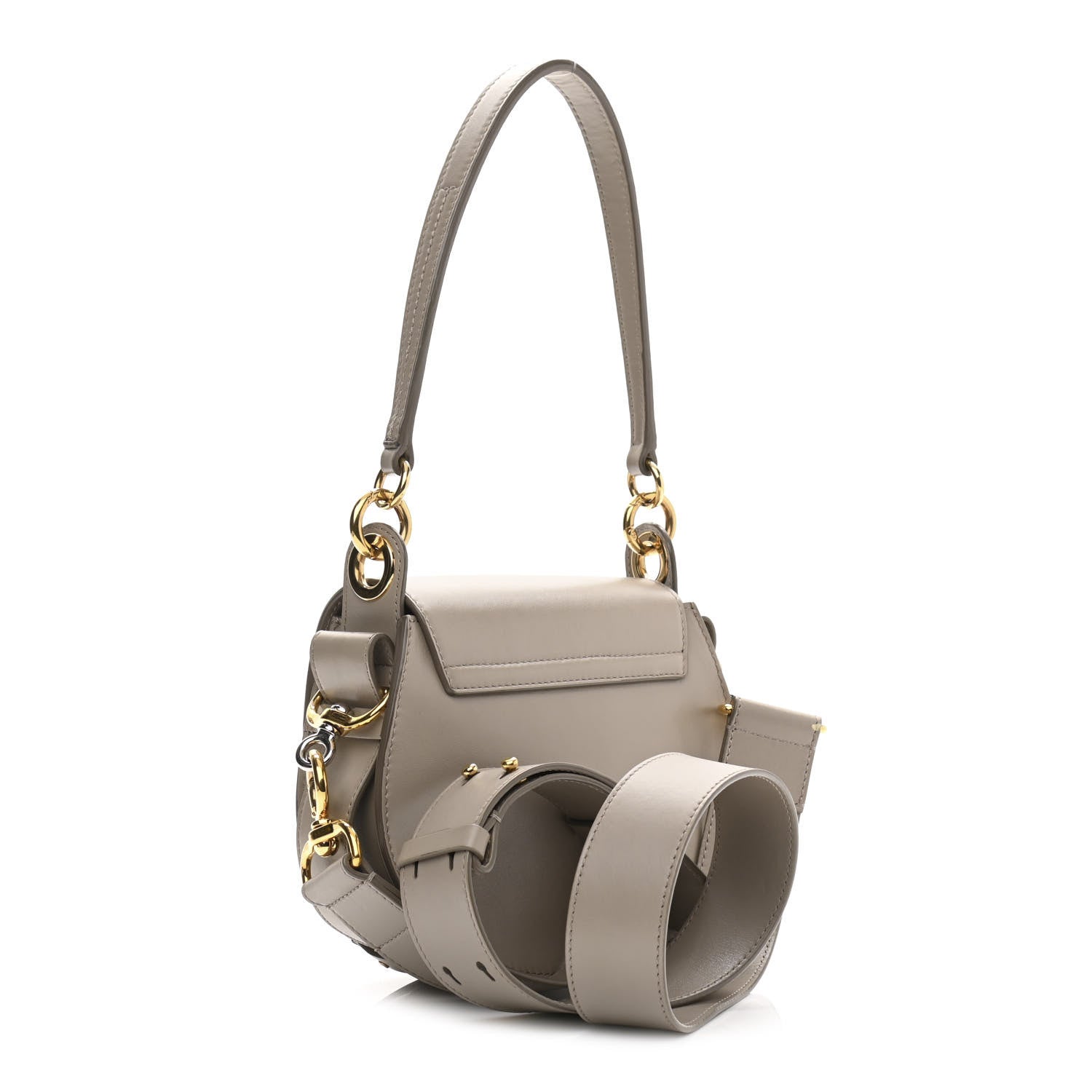 Chloe Calfskin Small Tess Bag Motty Grey 3 of 12