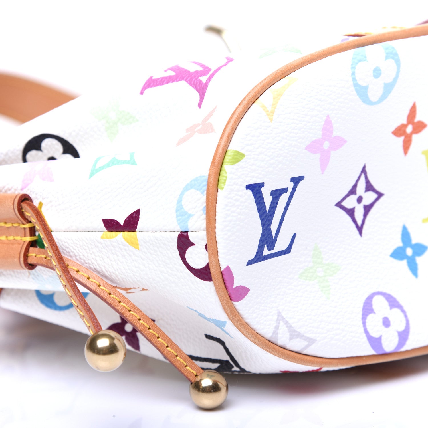 Louis Vuitton Monogram Multicolor Theda GM White 7 of 13