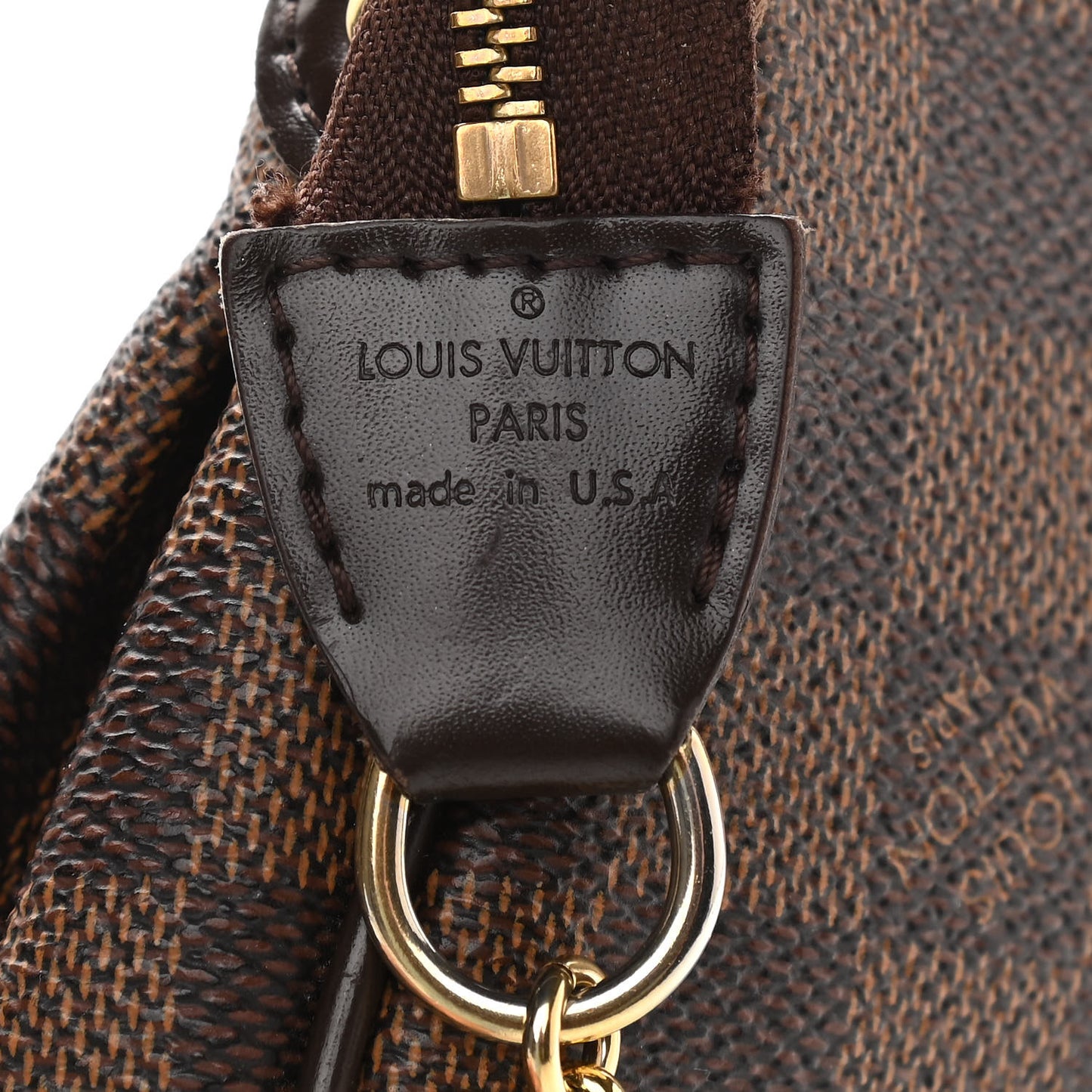Damier Ebene Eva Clutch