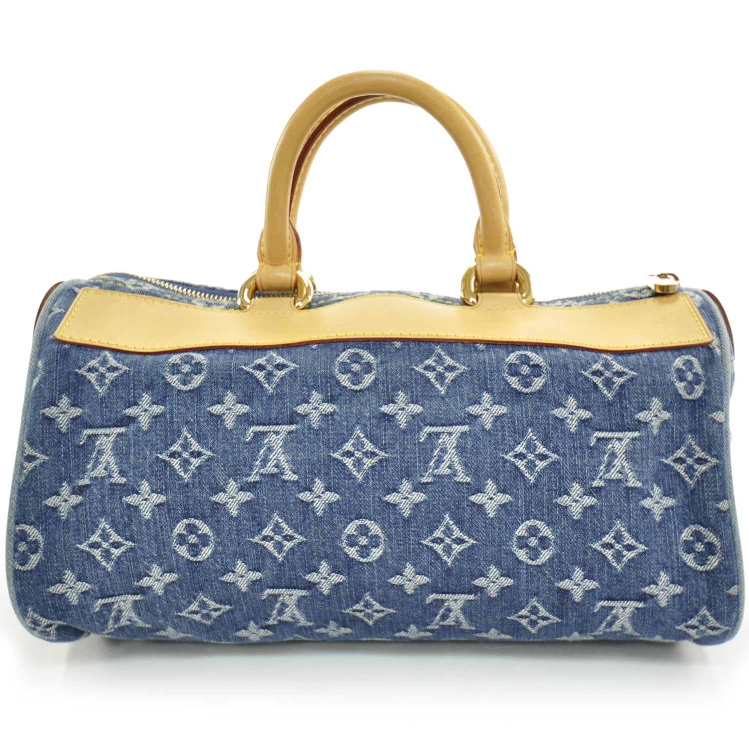 Louis Vuitton Monogram Denim Neo Speedy Blue 4 of 11