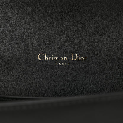 Christian Dior Lambskin Cannage Lady Dior Pouch Black 7 of 11